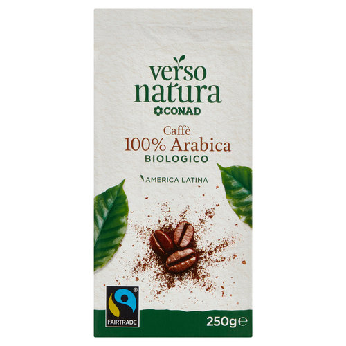CONAD VERSO NATURA Caffè 100% Arabica Biologico 250 g-image