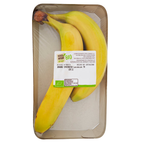 CONAD VERSO NATURA Bio Banane Cavendish Rep. Dominicana 0,620 kg-image