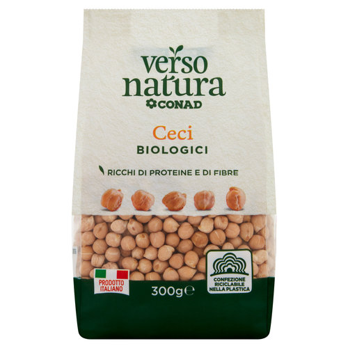 CONAD VERSO NATURA Ceci Biologici 300 g-image