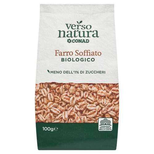 CONAD VERSO NATURA Farro Soffiato Biologico 100 g-image