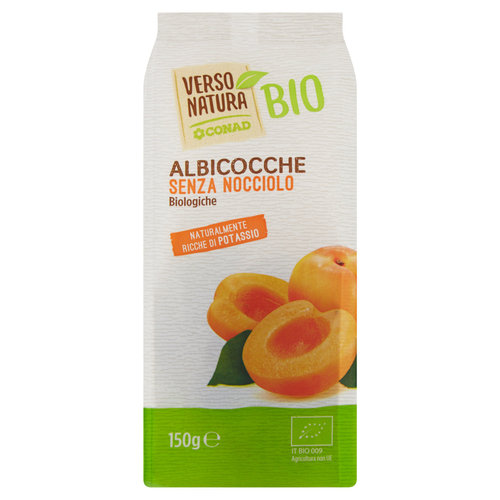 CONAD VERSO NATURA Albicocche Senza Nocciolo Biologiche 150 g-image