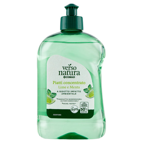 CONAD VERSO NATURA Eco Piatti Concentrato Lime e Menta 500 ml-image