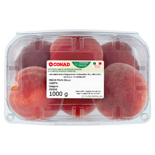 CONAD Percorso Qualità Pesche Polpa Gialla Royal Glory Italia cal. A 1000 g-image