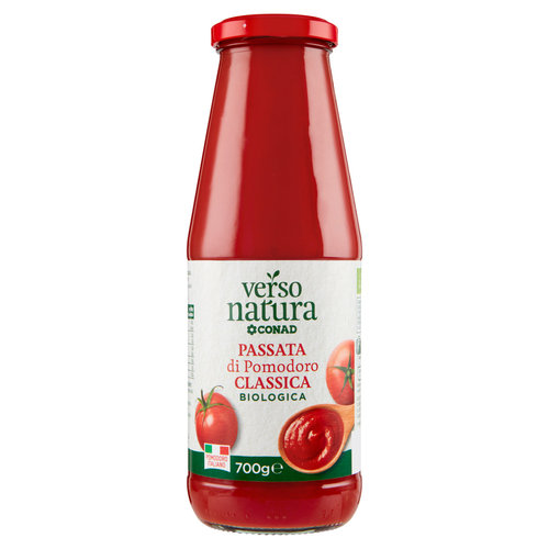 CONAD VERSO NATURA Passata di Pomodoro Classica Biologica 700 g-image