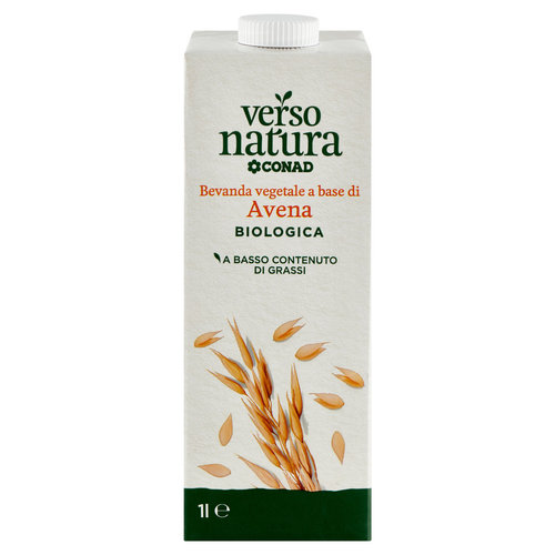 CONAD VERSO NATURA Bevanda vegetale a base di Avena Biologica 1 l-image