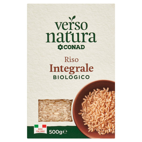 CONAD VERSO NATURA Riso Integrale Biologico 500 g-image