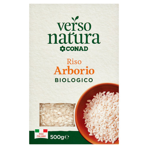 CONAD VERSO NATURA Riso Arborio Biologico 500 g-image