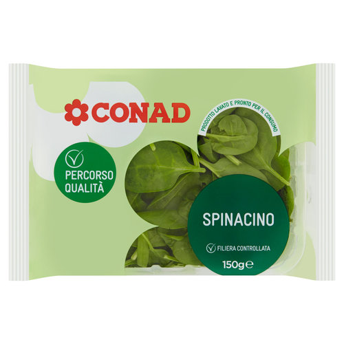 CONAD Percorso Qualità Spinacino vaschetta alta 150 g-image