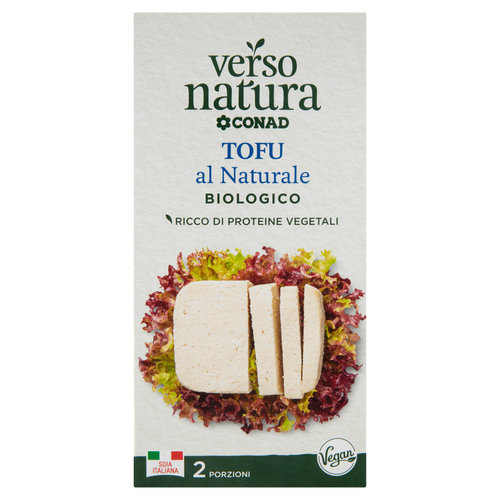 CONAD VERSO NATURA Tofu al Naturale Biologico 2 x 125 g-image