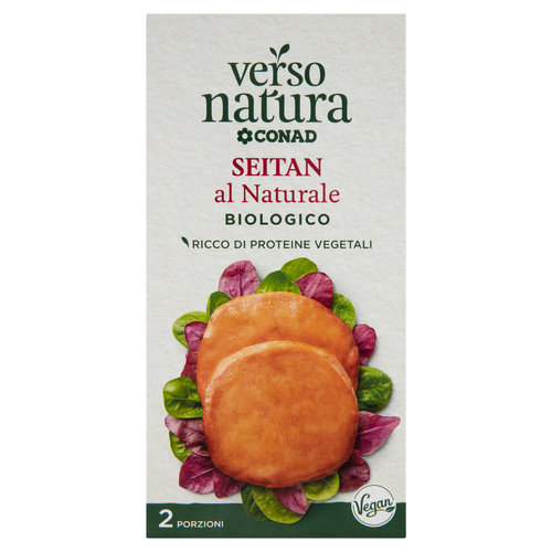 CONAD VERSO NATURA Seitan al Naturale Biologico 2 x 125 g-image