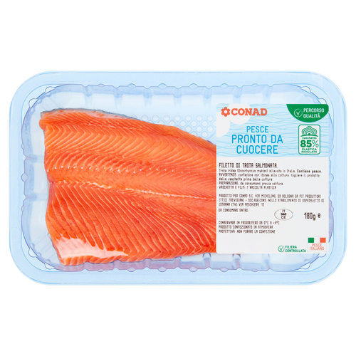 CONAD Percorso Qualità Filetto di Trota Salmonata 180 g-image