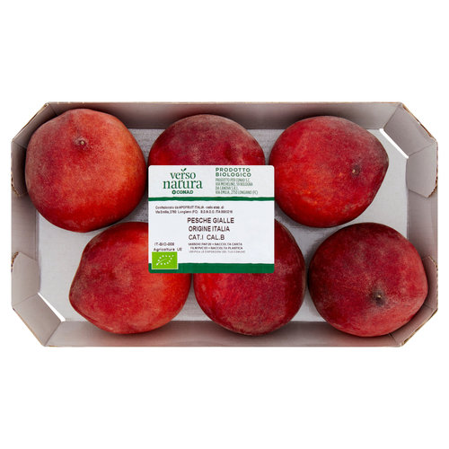CONAD VERSO NATURA Pesche Gialle biologiche Italia Cal. B 0,750 kg-image