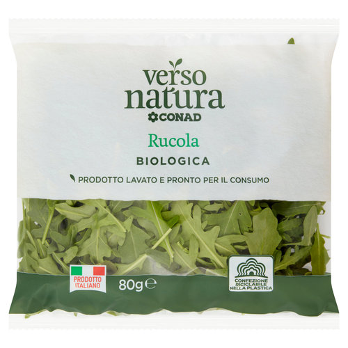 CONAD VERSO NATURA Rucola Biologica 80 g-image