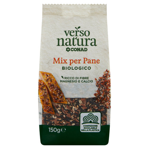 CONAD VERSO NATURA Mix per Pane Biologico 150 g-image
