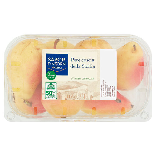 SAPORI & DINTORNI CONAD Percorso Qualità Pere coscia della Sicilia Italia Cal. 45/50 750 g-image