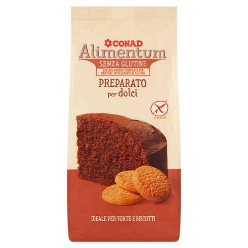 CONAD Alimentum Senza Glutine Preparato per dolci 500 g-image