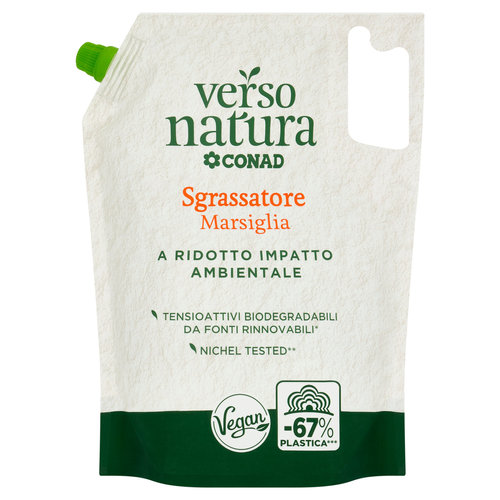 CONAD VERSO NATURA Eco Sgrassatore Marsiglia Ricarica 1 l-image