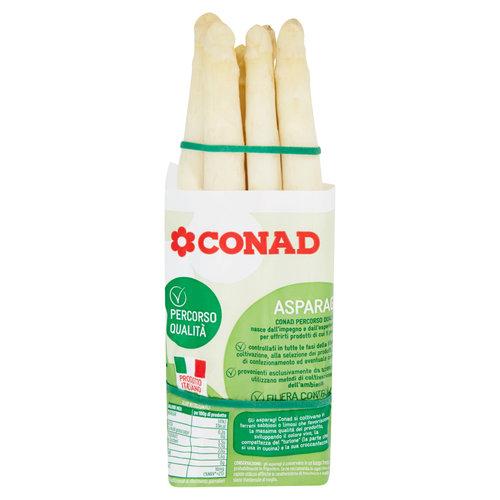 CONAD Percorso Qualità Asparago Bianco Italia cal. 16/22 500 g-image
