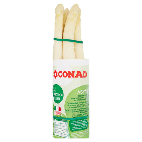 CONAD Percorso Qualità Asparago Bianco Italia cal. 22+ 500 g-image