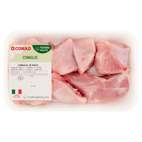 CONAD Percorso Qualità Coniglio in Parti 0,450 kg-image
