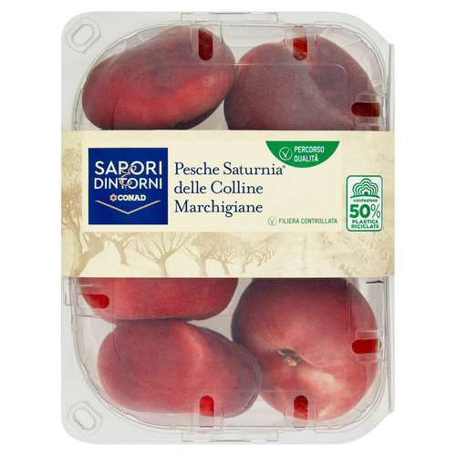 SAPORI & DINTORNI CONAD Percorso Qualità Pesche Saturnia delle Colline Marchigiane Italia Cal.A 750g-image