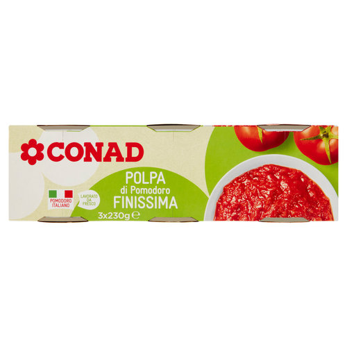 CONAD Polpa di Pomodoro Finissima 3 x 230 g-image