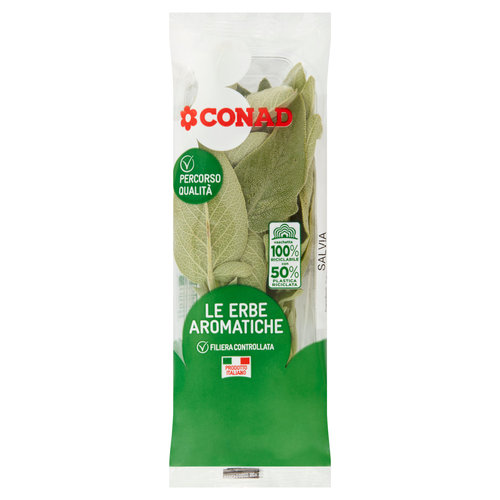 CONAD Percorso Qualità Le Erbe Aromatiche Salvia 30 g-image