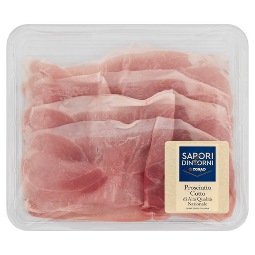 SAPORI & DINTORNI CONAD Prosciutto Cotto di Alta Qualità Nazionale 0,120 kg-image