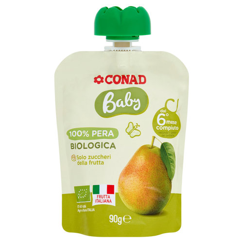 CONAD Baby 100% Pera Biologica 90 g-image