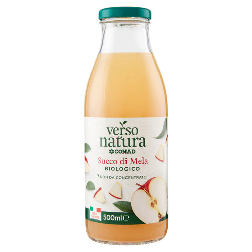 CONAD VERSO NATURA Succo di Mela Biologico 500 ml-image