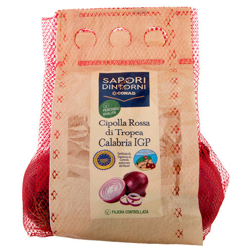SAPORI & DINTORNI CONAD Percorso Qualità Cipolla Rossa di Tropea Calabria IGP Italia Cal. 60-80 800g-image