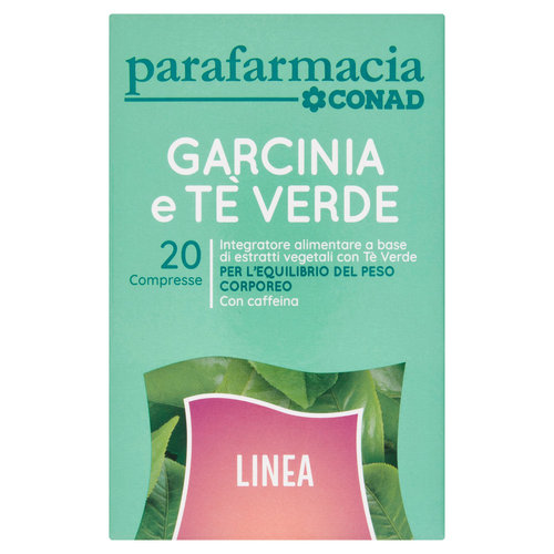 CONAD Parafarmacia Garcinia e Tè Verde 20 Compresse 22 g-image