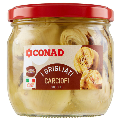 CONAD I Grigliati Carciofi Sottolio 320 g-image