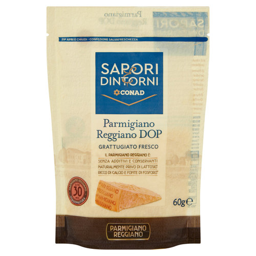 SAPORI & DINTORNI CONAD Parmigiano Reggiano DOP Grattugiato Fresco 60 g-image