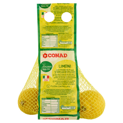 CONAD Percorso Qualità Limoni Italia Sicilia Cal. 4 700 g-image