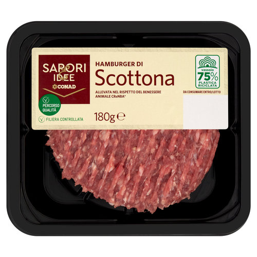 SAPORI & IDEE CONAD Percorso Qualità Hamburger di Scottona 180 g-image