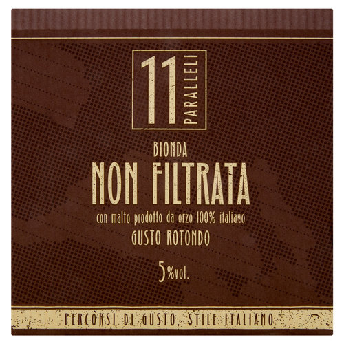 11 PARALLELI Bionda Non Filtrata 16 x 50 cl-image