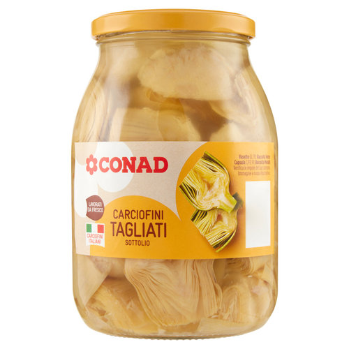 CONAD Carciofini Tagliati Sottolio 950 g-image