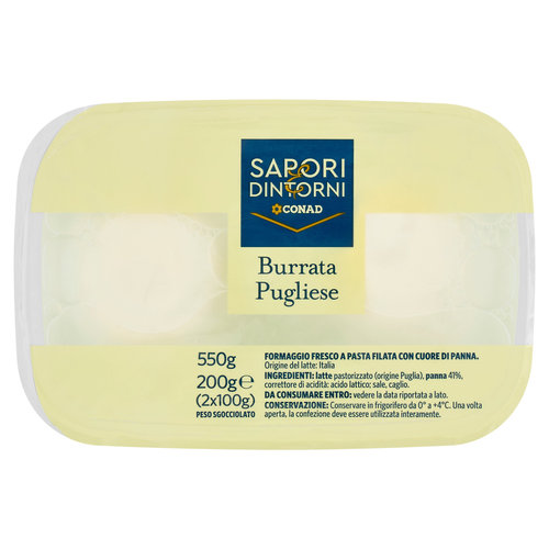 SAPORI & DINTORNI CONAD Burrata Pugliese 2 x 100 g-image
