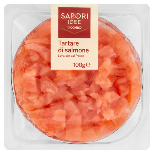 SAPORI & IDEE CONAD Tartare di salmone 100 g-image