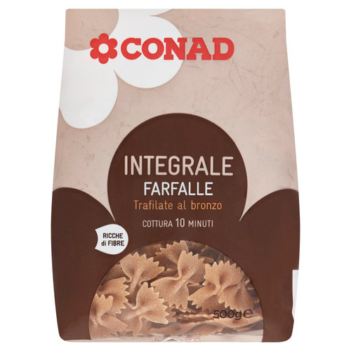 CONAD Integrale Farfalle 500 g-image