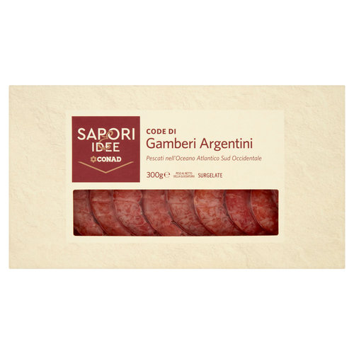 SAPORI & IDEE CONAD Code di Gamberi Argentini Surgelate 300 g-image
