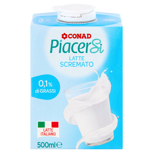 PIACERSI CONAD Latte Scremato 500 ml-image