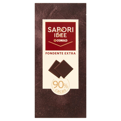 SAPORI & IDEE CONAD Fondente Extra 90% Cacao 100 g-image