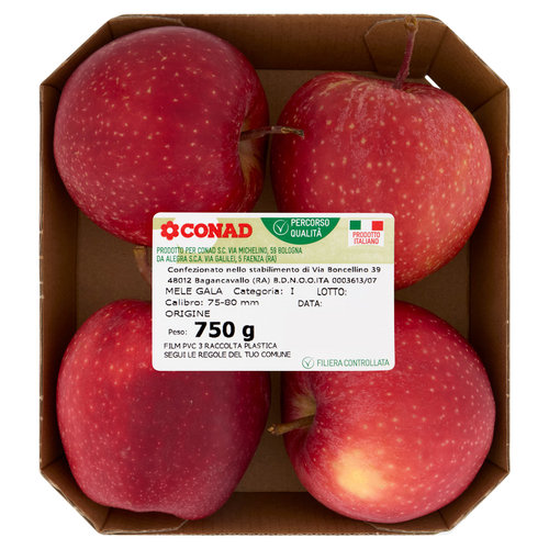 CONAD Percorso Qualità Mele Gala Italia Cal. 75-80 mm 750 g-image
