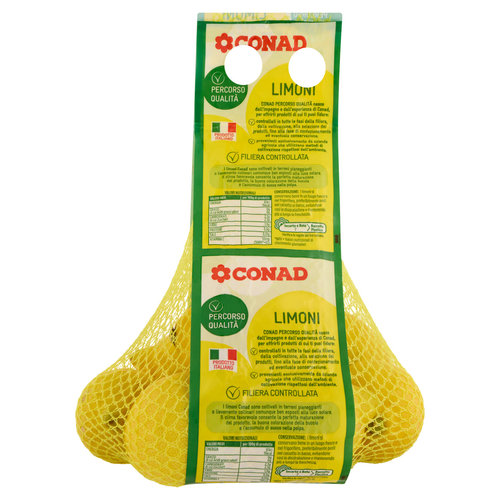 CONAD Percorso Qualità Limoni Italia Sicilia Cal. 5 1 kg-image