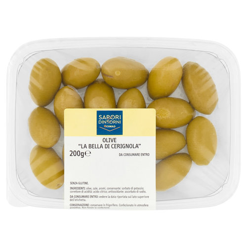 SAPORI & DINTORNI CONAD Olive "la Bella di Cerignola" 200 g-image