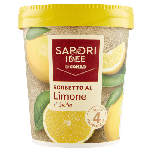 SAPORI & IDEE CONAD Sorbetto al Limone di Sicilia 300 g-image