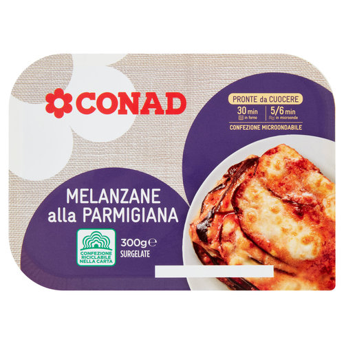 CONAD Melanzane alla Parmigiana Surgelate 300 g-image