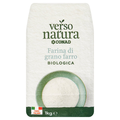 CONAD VERSO NATURA Farina di grano farro Biologica 1 kg-image